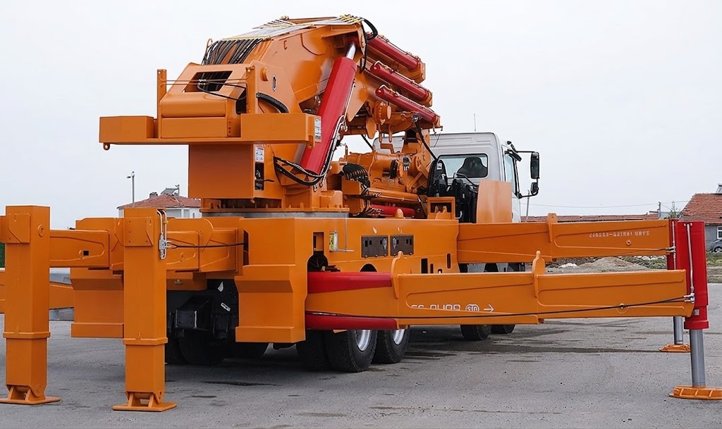 105 ton vinç denge ayakları