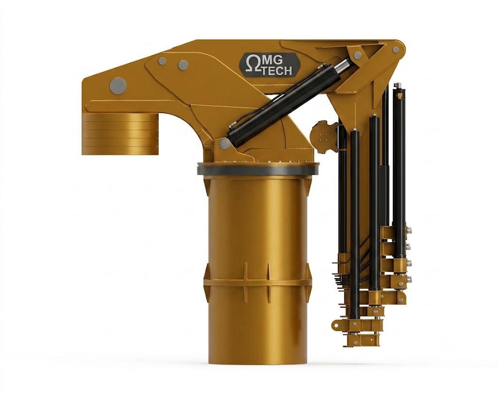 Omega Tech 110 ton gemi ve tekne vinci