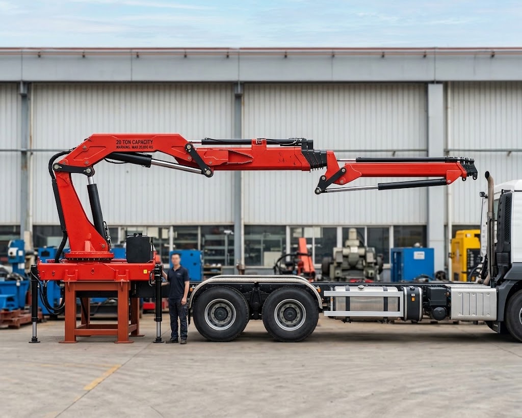 20 Ton tam katlanır vinç